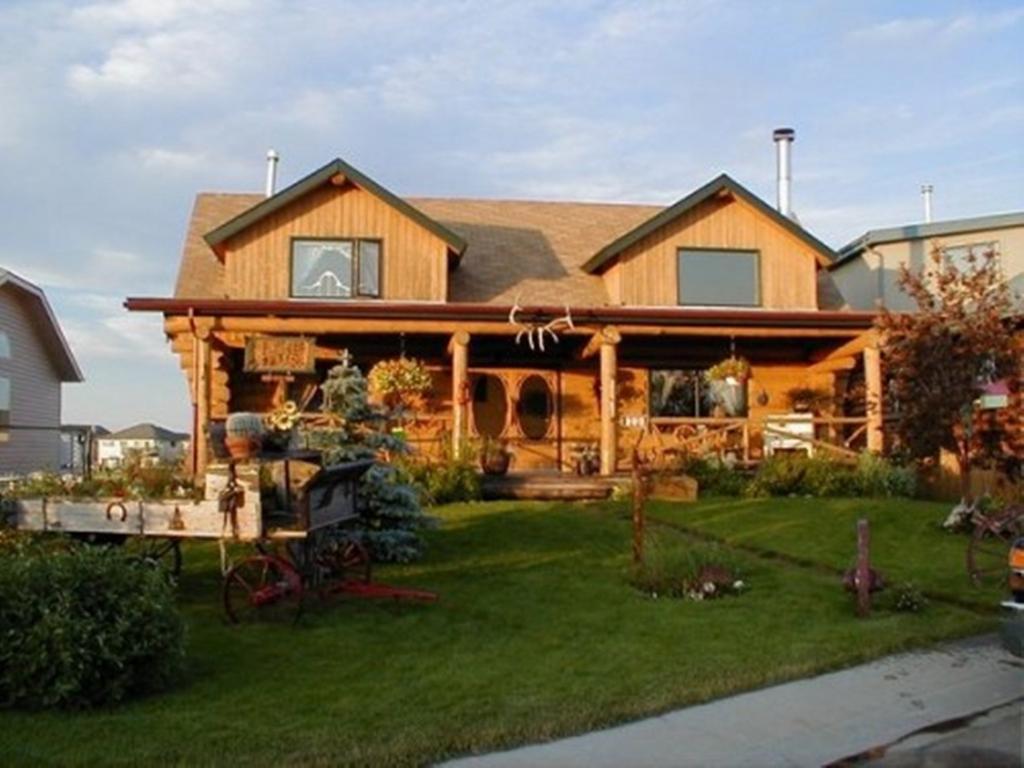 Idle Spurs Log Cabin Bed & Breakfast Black Diamond Exteriör bild