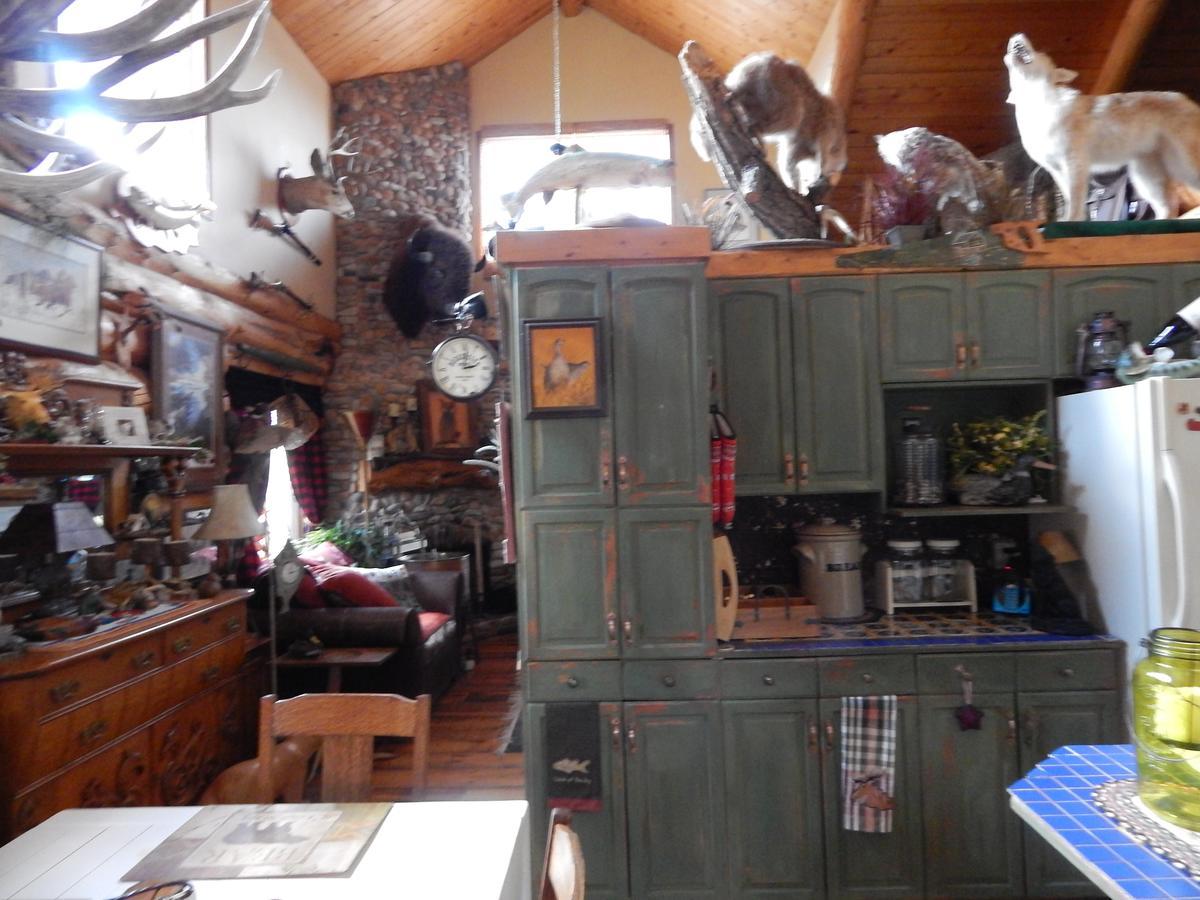 Idle Spurs Log Cabin Bed & Breakfast Black Diamond Exteriör bild