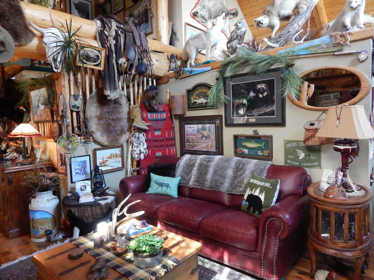 Idle Spurs Log Cabin Bed & Breakfast Black Diamond Exteriör bild